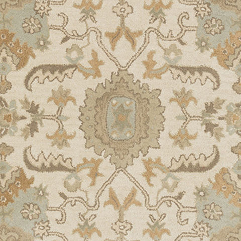 Surya Caesar White Round 60 X 60 Area Rug CAE1166-6RD 800-88573 Image 1