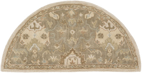 Surya Caesar Brown Half Round 20 X 40 Area Rug CAE1167-24HM 800-88583 Image 0