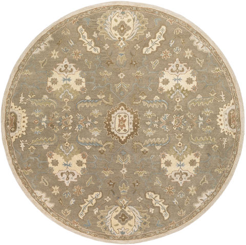 Surya Caesar Brown Round 60 X 60 Area Rug CAE1167-6RD 800-88589 Image 0