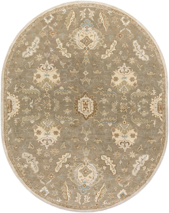 Surya Caesar Brown Oval 80 X 100 Area Rug CAE1167-810OV 800-88592 Image 0