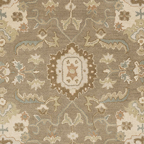 Surya Caesar Brown Round 99 X 99 Area Rug CAE1167-99RD 800-88597 Image 1