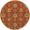 Surya Caesar Red Round 60 X 60 Area Rug CAE1169-6RD 800-88605 Thumb 0