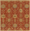 Surya Caesar Red Square 80 X 80 Area Rug CAE1169-8SQ 800-88611 Thumb 0
