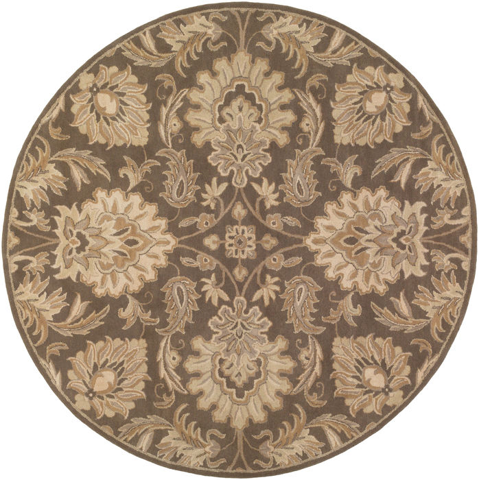 Surya Caesar Brown Round 60 X 60 Area Rug CAE1174-6RD 800-88639 Image 0