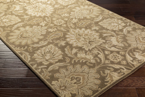 Surya Caesar Brown Square 60 X 60 Area Rug CAE1174-6SQ 800-88640 Image 1