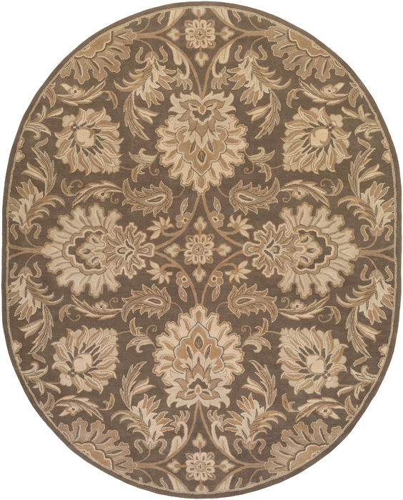 Surya Caesar Brown Oval 80 X 100 Area Rug CAE1174-810OV 800-88642 Image 0