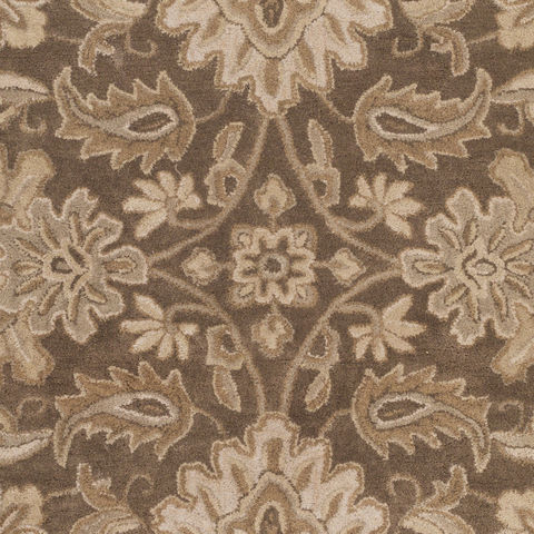 Surya Caesar Brown Round 80 X 80 Area Rug CAE1174-8RD 800-88644 Image 1
