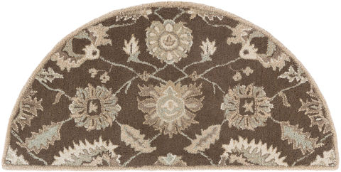 Surya Caesar Grey Half Round 20 X 40 Area Rug CAE1175-24HM 800-88649 Image 0