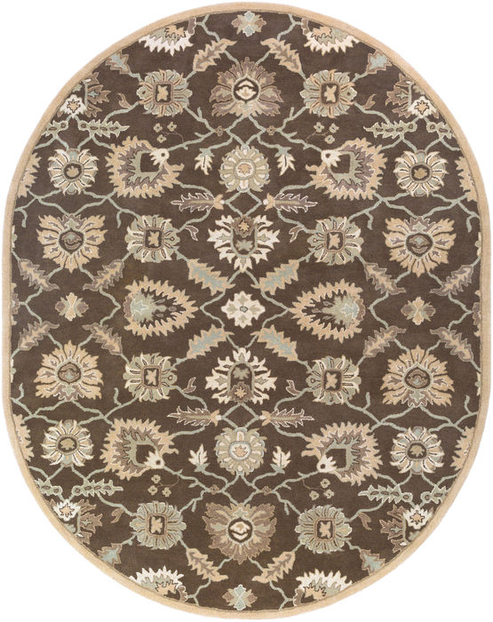 Surya Caesar Grey Oval 60 X 90 Area Rug CAE1175-69OV 800-88654 Image 0