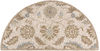 Surya Caesar White Half Round 20 X 40 Area Rug CAE1178-24HM 800-88681 Thumb 0