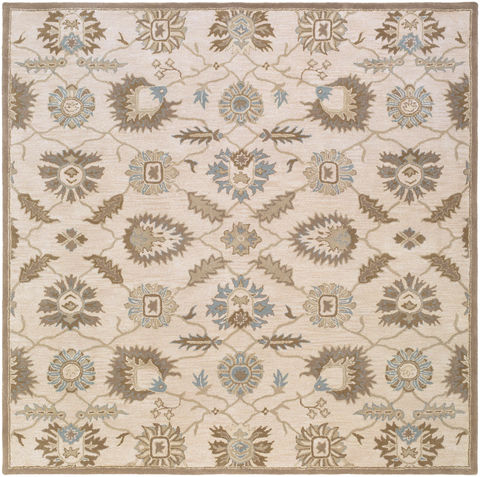 Surya Caesar White Square 80 X 80 Area Rug CAE1178-8SQ 800-88693 Image 0