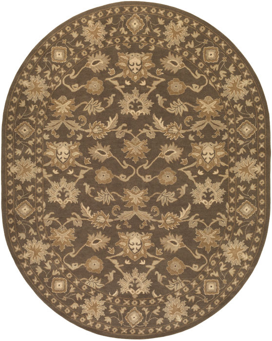 Surya Caesar Brown Oval 60 X 90 Area Rug CAE1179-69OV 800-88702 Image 0