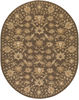 Surya Caesar Brown Oval 60 X 90 Area Rug CAE1179-69OV 800-88702 Thumb 0