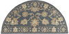 Surya Caesar Black Half Round 20 X 40 Area Rug CAE1180-24HM 800-88713 Thumb 0