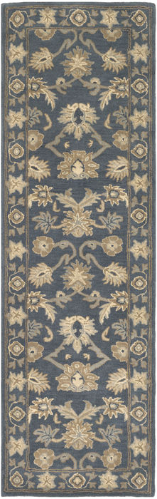 Surya Caesar Black Runner 30 X 120 Area Rug CAE1180-312 800-88715 Image 0