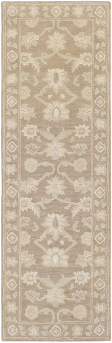 Surya Caesar White Runner 30 X 120 Area Rug CAE1181-312 800-88731 Image 0