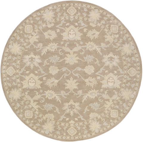 Surya Caesar White Round 40 X 40 Area Rug CAE1181-4RD 800-88732 Image 0