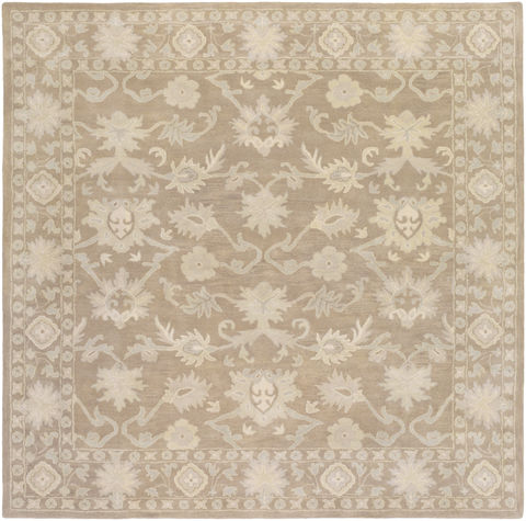 Surya Caesar White Square 99 X 99 Area Rug CAE1181-99SQ 800-88744 Image 0