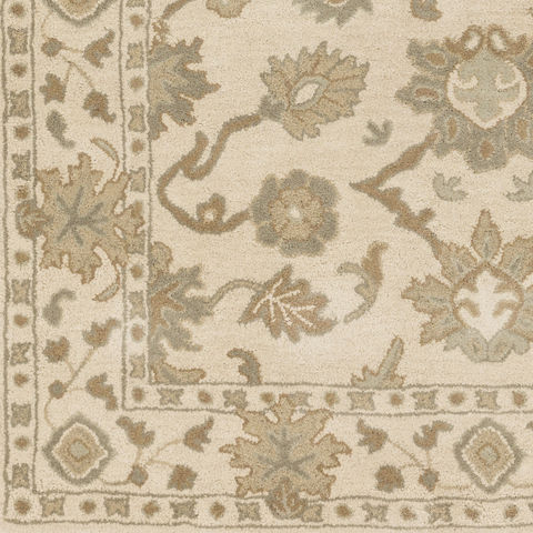 Surya Caesar White Half Round 20 X 40 Area Rug CAE1182-24HM 800-88745 Image 1