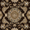 Surya Caesar Black Half Round 20 X 40 Area Rug CAE1183-24HM 800-88759 Thumb 1