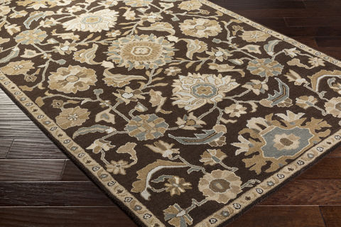 Surya Caesar Black 80 X 110 Area Rug CAE1183-811 800-88769 Image 1