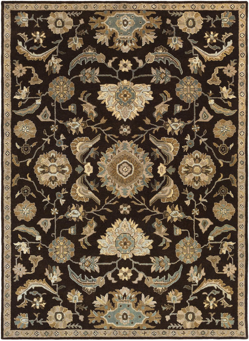 Surya Caesar Black 80 X 110 Area Rug CAE1183-811 800-88769 Image 0