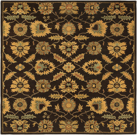 Surya Caesar Brown Square 80 X 80 Area Rug CAE1184-8SQ 800-88787 Image 0