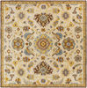 Surya Caesar White Square 60 X 60 Area Rug CAE1185-6SQ 800-88797 Thumb 0