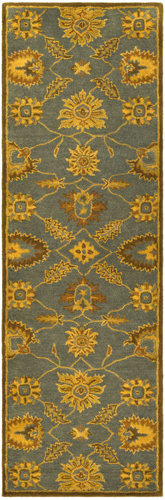 Surya Caesar Blue Runner 26 X 80 Area Rug CAE1186-268 800-88806 Image 0