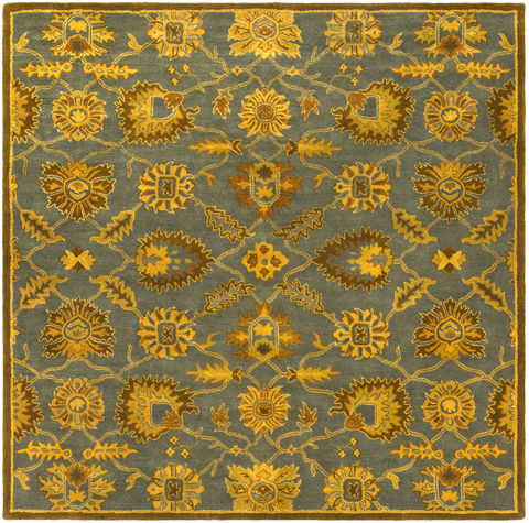 Surya Caesar Blue Square 80 X 80 Area Rug CAE1186-8SQ 800-88814 Image 0