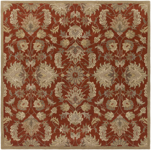 Surya Caesar Multicolor Square 40 X 40 Area Rug CAE1187-4SQ 800-88822 Image 0