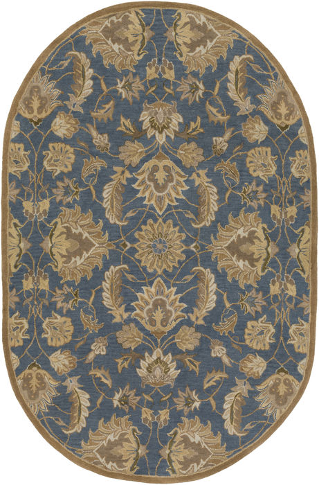 Surya Caesar Multicolor Oval 60 X 90 Area Rug CAE1190-69OV 800-88862 Image 0
