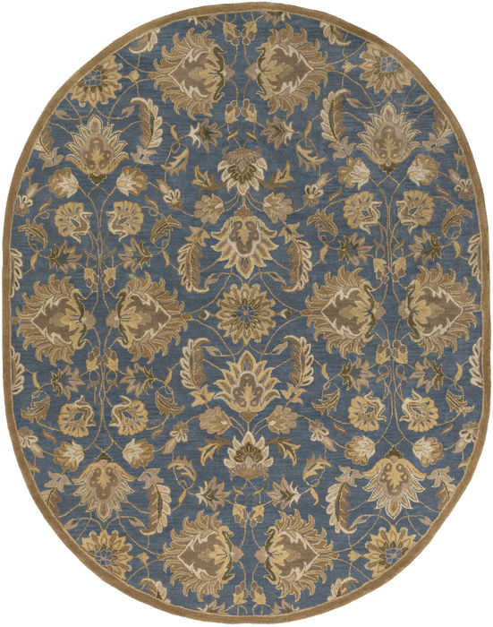 Surya Caesar Multicolor Oval 80 X 100 Area Rug CAE1190-810OV 800-88865 Image 0