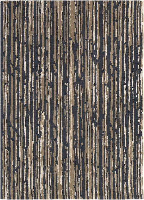 Surya Modern Classics Black 90 X 130 Area Rug CAN2075-913 800-88875 Image 0