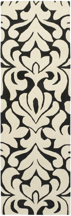 Surya Modern Classics White Runner 26 X 80 Area Rug CAN2080-268 800-88885 Image 0