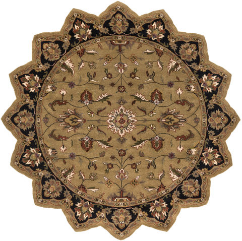 Surya Crowne Yellow Star 80 X 80 Area Rug CRN6007-8ST 800-88899 Image 0