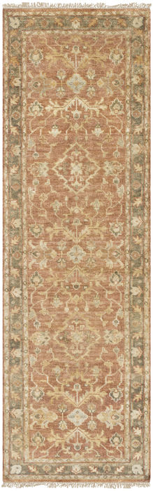 Surya Hillcrest Brown Runner 26 X 80 Area Rug HIL9009-268 800-88902 Image 0