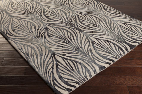 Surya Belladonna Grey 33 X 53 Area Rug BDA3005-3353 800-88927 Image 1