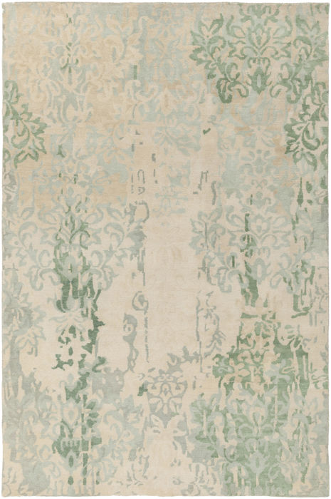 Surya Brocade Green 90 X 130 Area Rug BRC1012-913 800-88933 Image 0