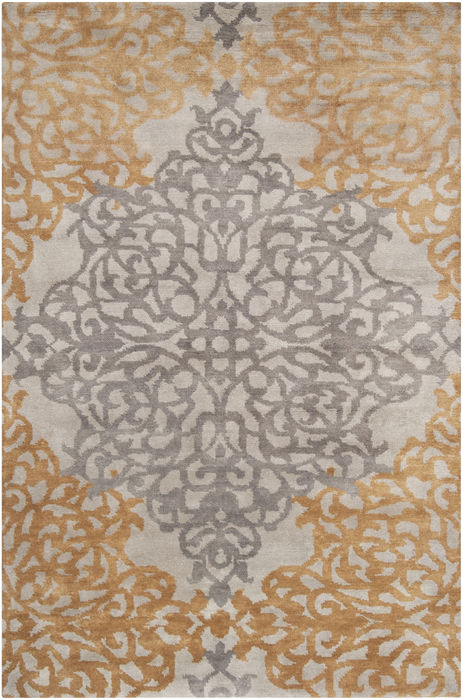 Surya Caspian Grey 79 X 99 Area Rug CAS9914-7999 800-88934 Image 0