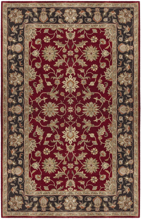Surya Crowne Red 90 X 130 Area Rug CRN6013-913 800-88943 Image 0