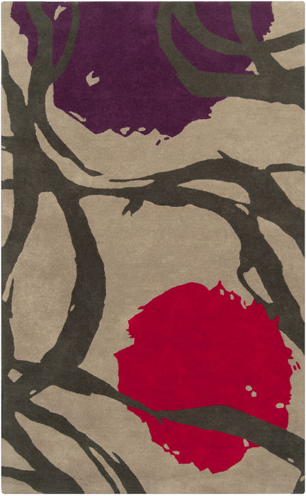 Surya Harlequin Red 20 X 30 Area Rug HQL8002-23 800-88957 Image 0