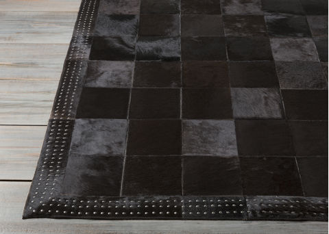 Surya Vegas Black 20 X 30 Area Rug VGS3000-23 800-88990 Image 1
