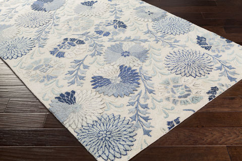 Surya Vintage Blue 90 X 130 Area Rug VTG5238-913 800-88993 Image 1