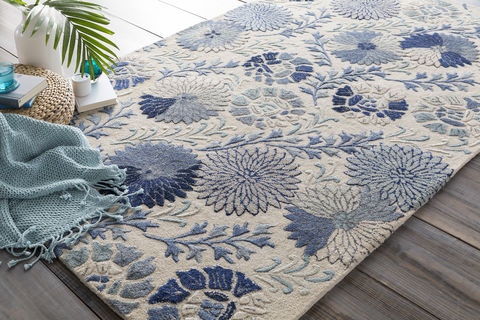 Surya Vintage Blue 90 X 130 Area Rug VTG5238-913 800-88993 Image 3