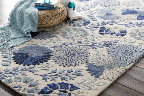 Surya Vintage Blue 90 X 130 Area Rug VTG5238-913 800-88993 Image 4