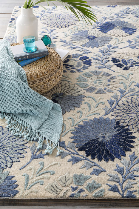 Surya Vintage Blue 90 X 130 Area Rug VTG5238-913 800-88993 Image 5
