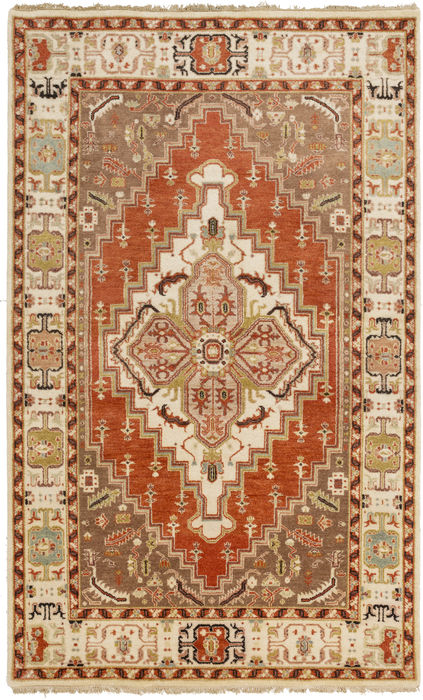 Surya Zeus Orange 79 X 99 Area Rug ZEU7800-7999 800-88994 Image 0