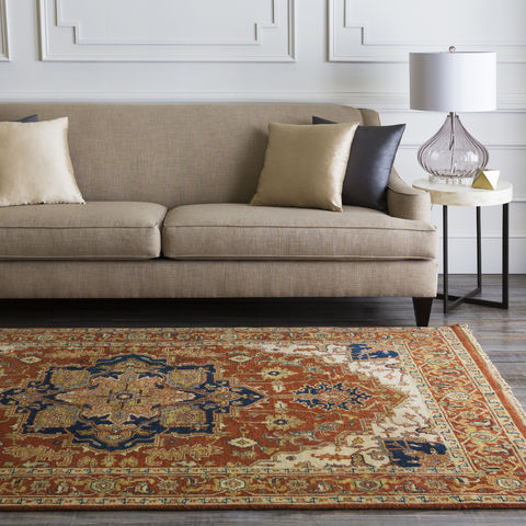 Surya Zeus Red 39 X 59 Area Rug ZEU7805-3959 800-88995 Image 2