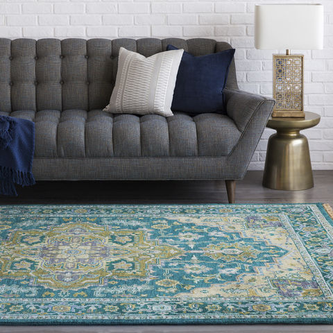 Surya Zeus Blue 79 X 99 Area Rug ZEU7822-7999 800-88997 Image 3